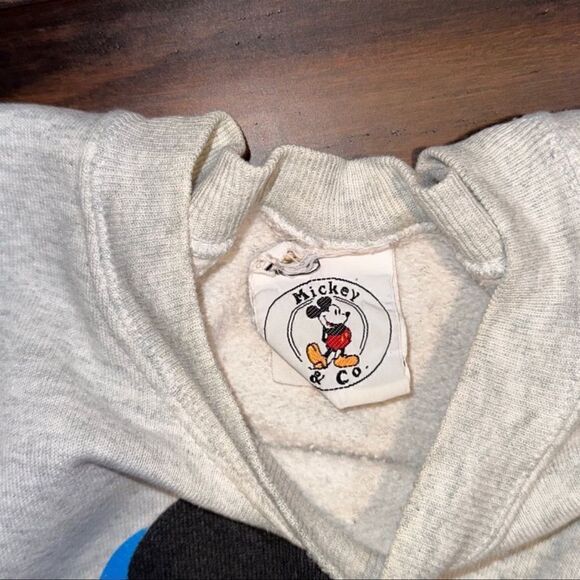 Vintage Mickey Mouse Sweatshirt - Picture 5 of 7